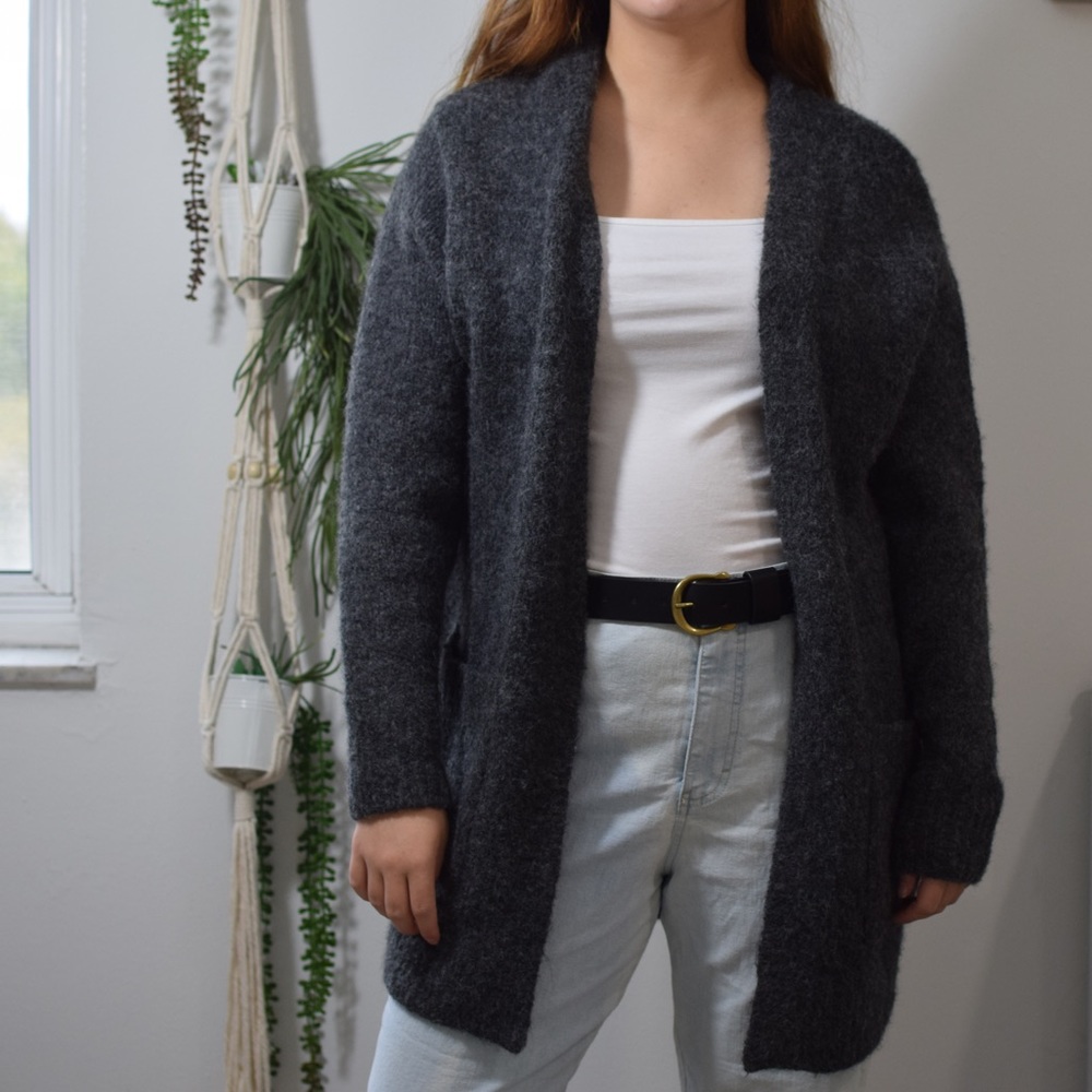 Oversized warm sweater